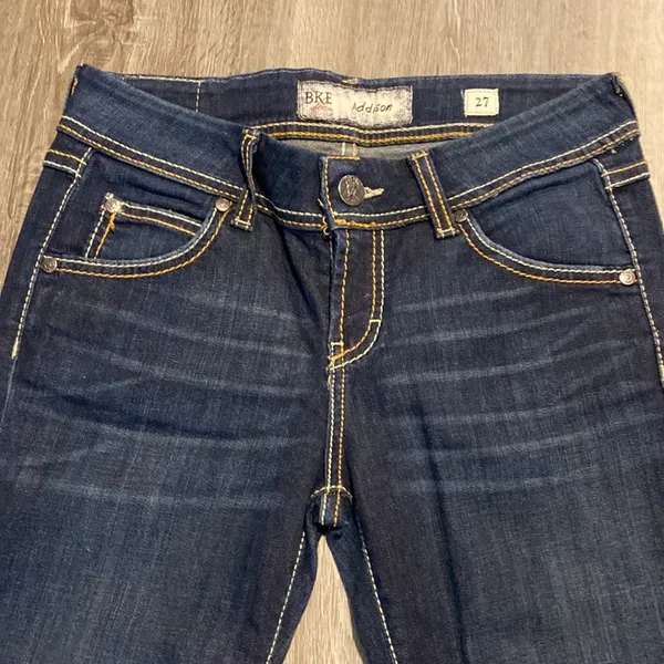 BKE Addison womens blue jeans size 27 - Image 3