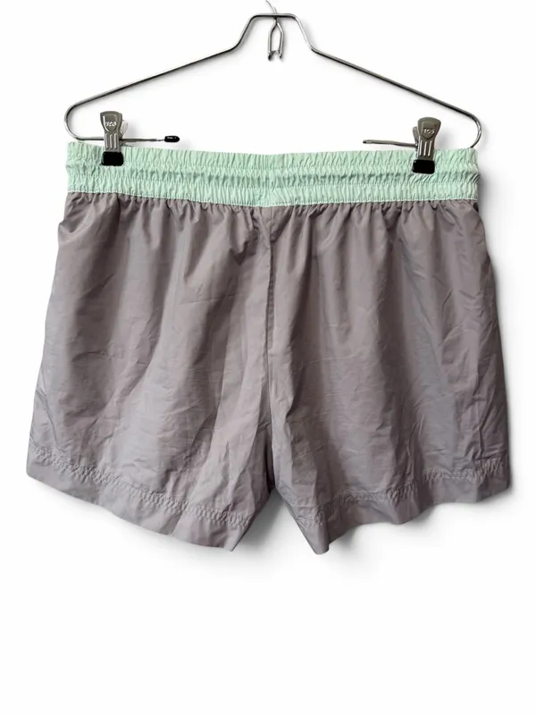 Nike Women's Gray & Mint Green Athletic Running Shorts Size M - Image 2