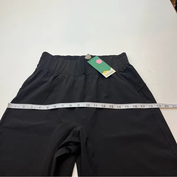 Halara Women High Waisted Elastic Waistband Jogger Pant Black‎ Medium Petite NEW - Image 7