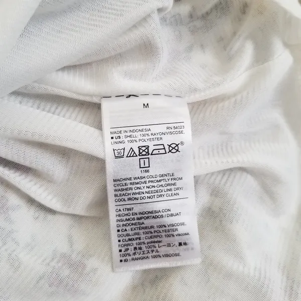 Old Navy 3/4 Length Sleeve V-Neck Floral Dress - Image 2