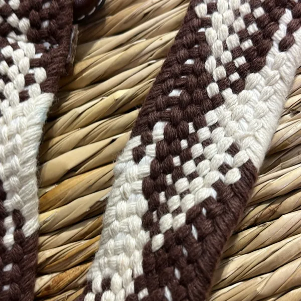 Cotton braided western/farm work belt. Unisex length 40.5 - Image 3