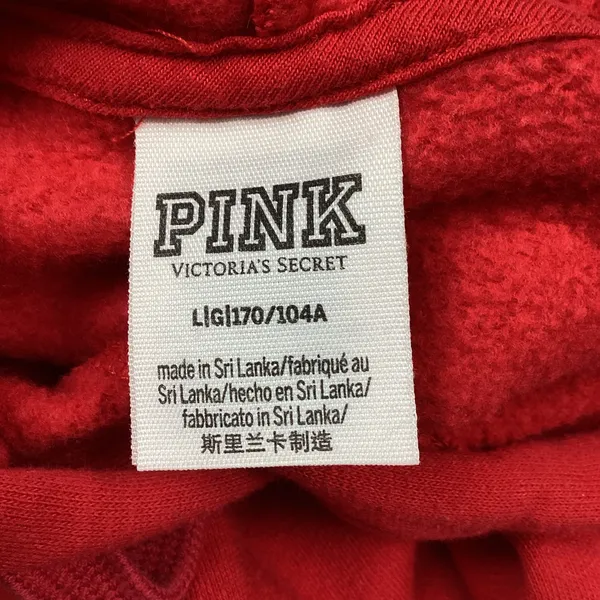 Victoria’s Secret PINK Fleece Bling Hoodie Large - Image 7