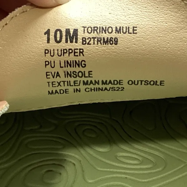 JBU Torino Mule Size 10M - Image 11