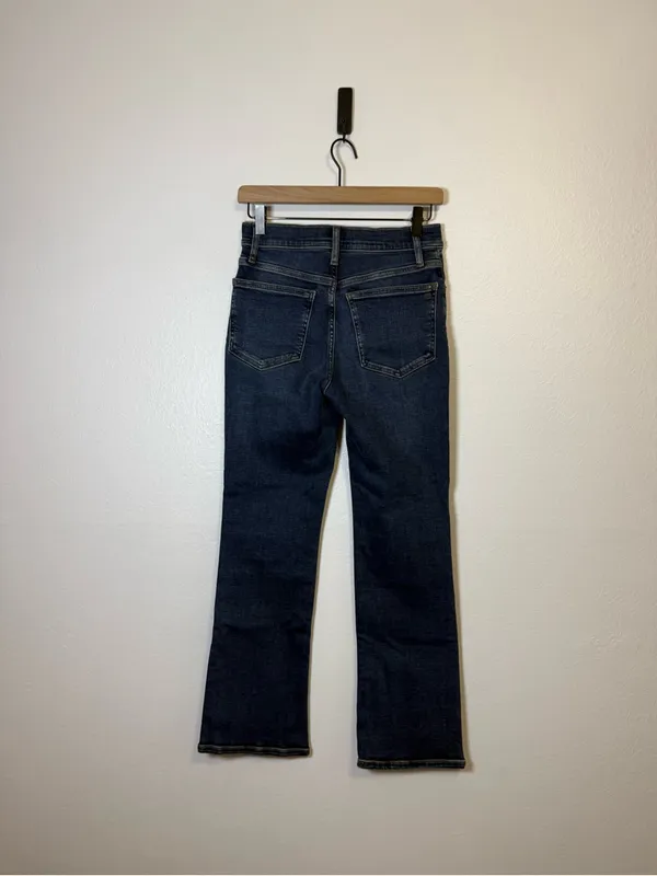 Madewell Kick Out Crop Jeans in Lenoir Wash - Image 3