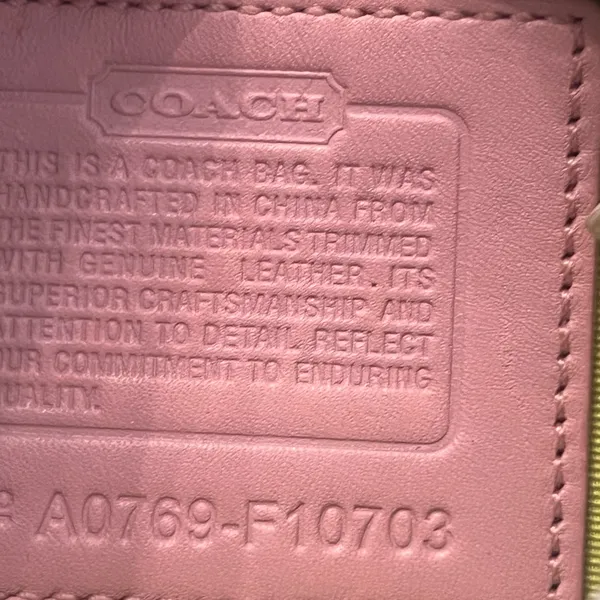 Coach Multicolor Striped Y2K colorful bag - Image 7