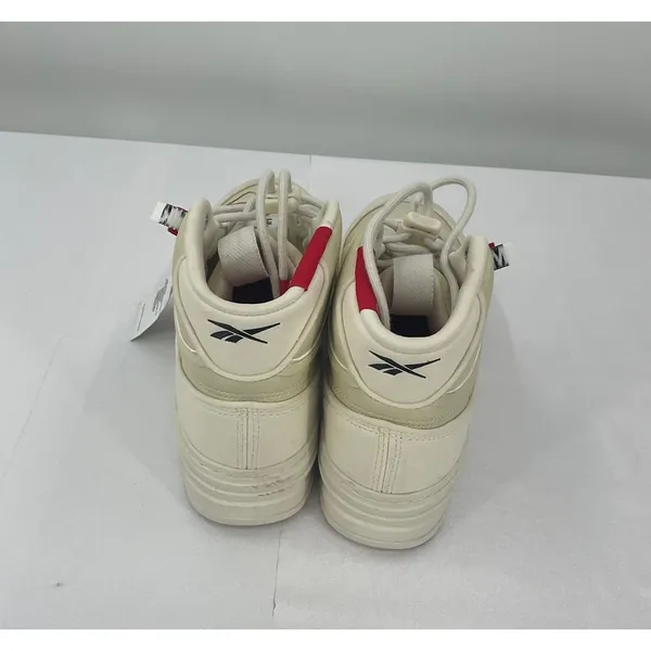 Reebok‎ Club C Geo Mid Vegan Sneakers Casual High Top Shoes Beige Size 10 - Image 3