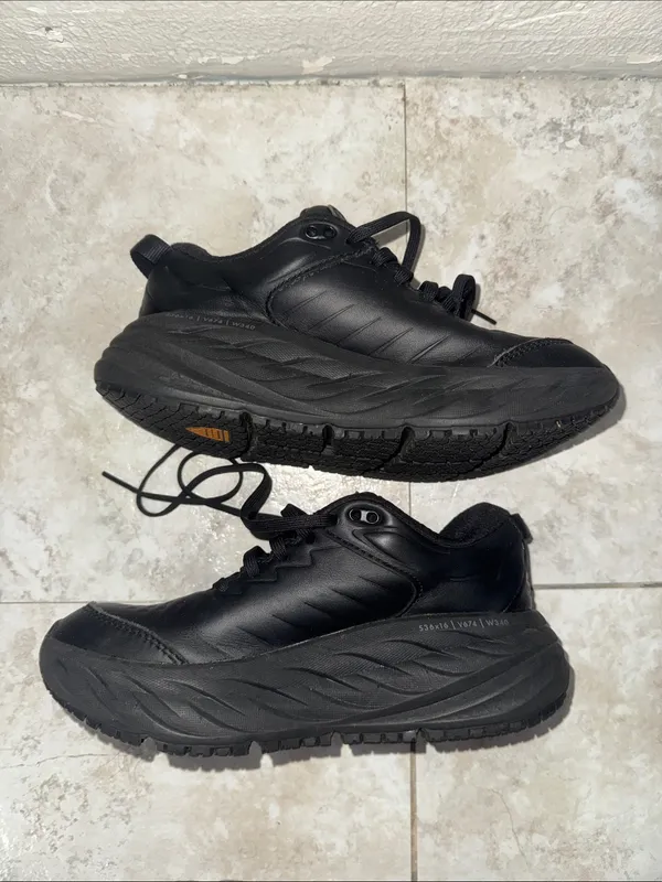 Hoka One One Women's All-Black Athletic Trainers - Image 6