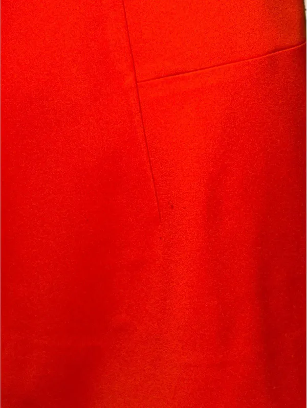 J. Crew Skater Skirt size 6, red orange - Image 2