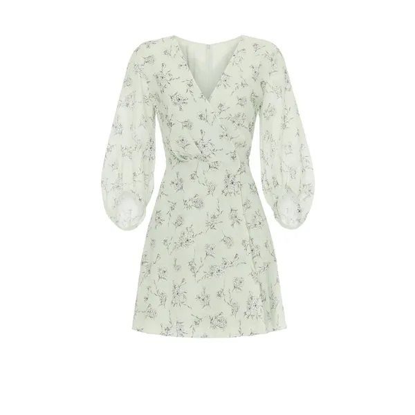 Club Monaco Pitched Sleeve Mini‎ Dress - Image 6