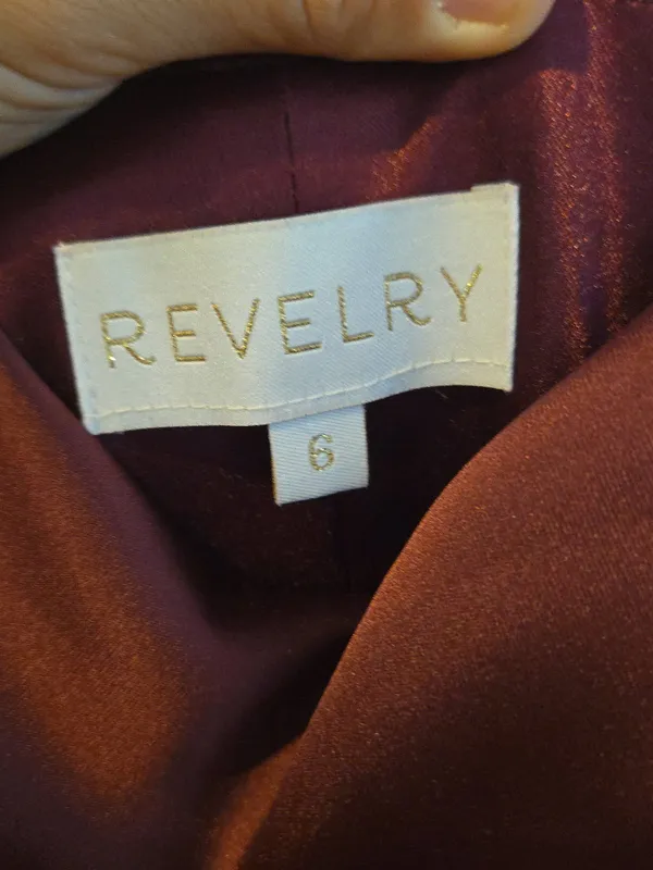 Revelry Dylan Velvet Dress - Image 2