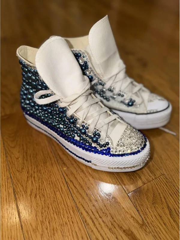Size US 8 Women’s Converse Chuck Taylor All Star Custom - Image 10