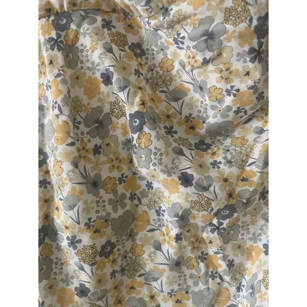 Bardot Cindy Sweetheart Dress in Soft Yellow Floral - Image 7