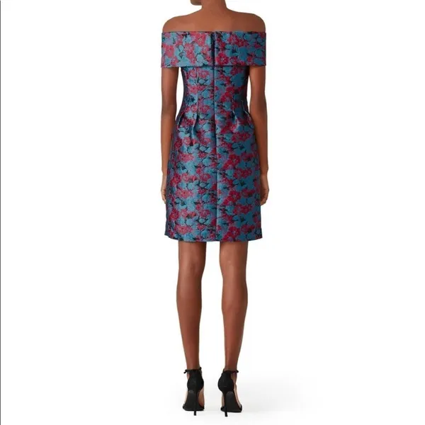 Slate & Willow Off The Shoulder‎ Floral Dress - Image 3