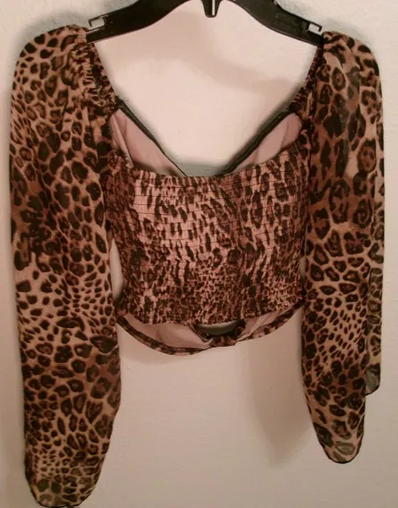Leopard Print Tie - Image 2