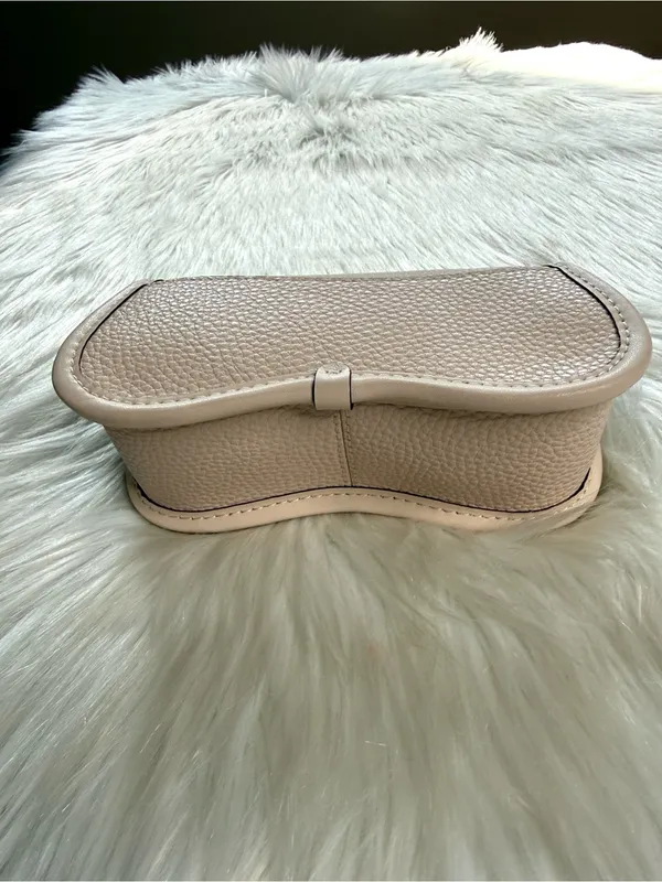 Coach Coachtopia Cloud White Leather Mini Wavy Dinky Bag - Image 5