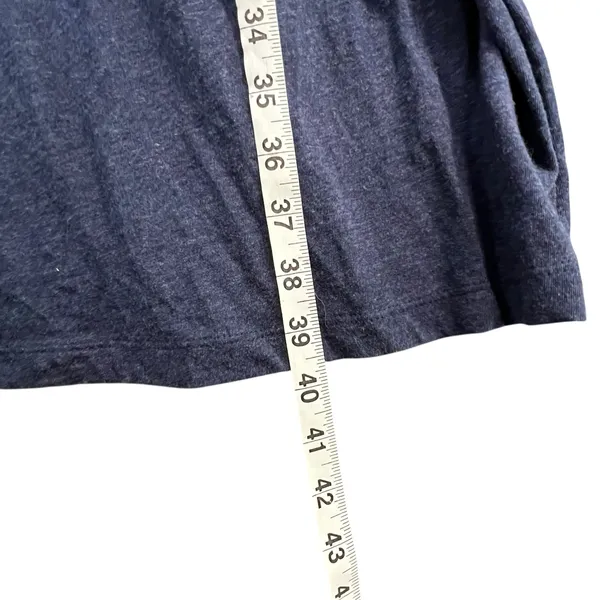 Old Navy Y2K Babydoll‎ Dress Womens L Blue Modal Blend Empire Waist Soft Stretch - Image 10