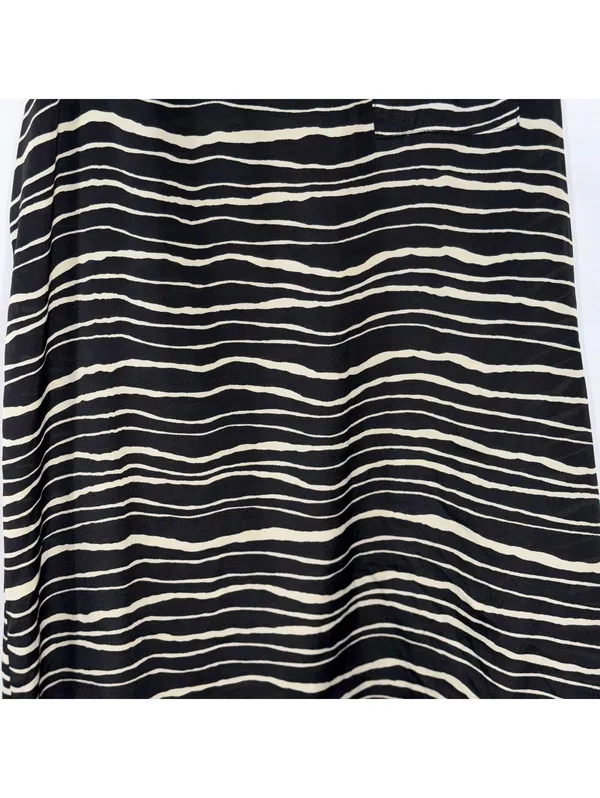 Imaginary Voyage Zebra Stripe Racerback Tank Top Size Large - Image 3