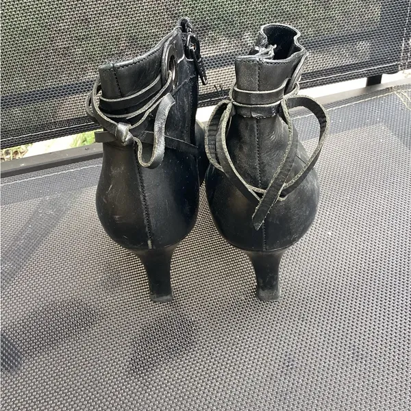 Ferragamo Black Ankle Boots - Image 3
