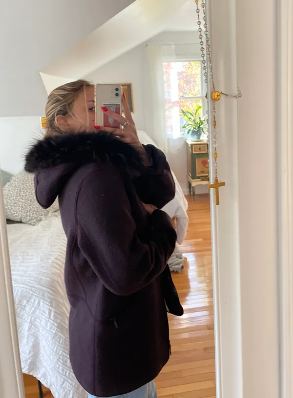 Hilary Radley Vintage Wool Coat - Image 2