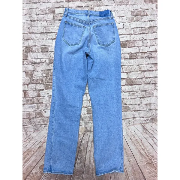 Abercrombie & Fitch Jeans 4 90s Straight Ultra High Rise Jeans Womens ‎ 27 | 4 R - Image 2