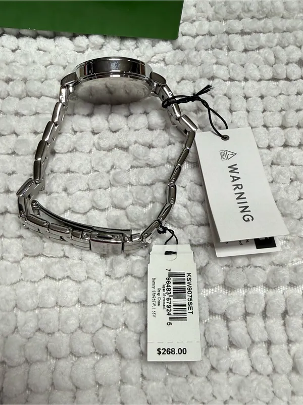 Kate Spade NY Metro Three-Hand Quartz Bracelet Watch & Crystal Bracelet Set NWT - Image 7