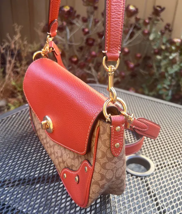 Coach Millie Shoulder Bag In Colorblock Signature Canvas ce639 - Image 2