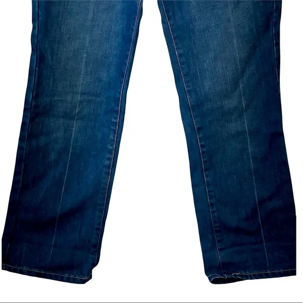 American Eagle Size 4 Cropped Straight Leg Jeans Medium Wash 100% Cotton NWOT - Image 4