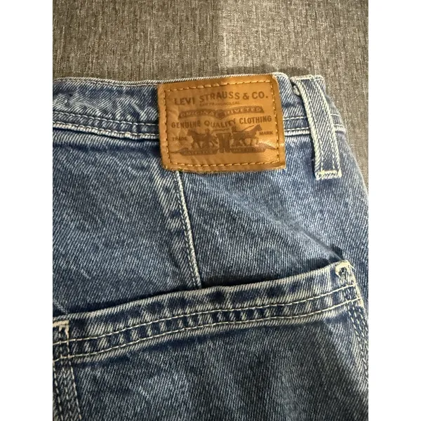 Levi's Premium Ribcage Straight Cargo Style Jeans Sz 26 - Image 11