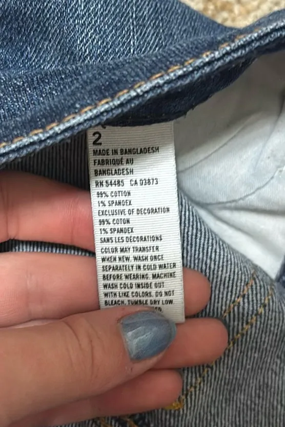 American Eagle jean shorts - Image 3
