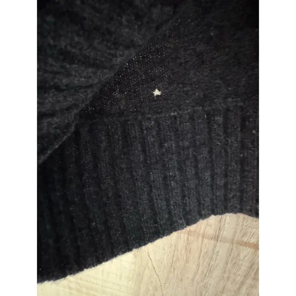 Ralph Ralph Lauren Vintage 100% LambsWool Knit Turtleneck Sweater Crest Medium - Image 4
