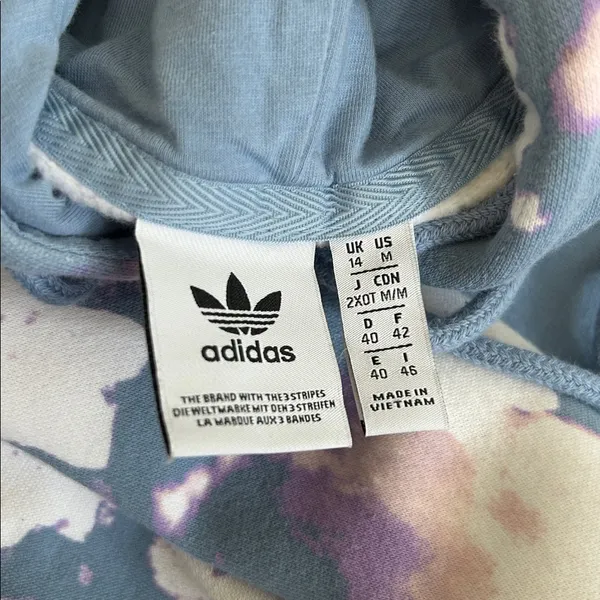 Adidas Originals Floral Tie Dye Pullover Hoodie - Image 8