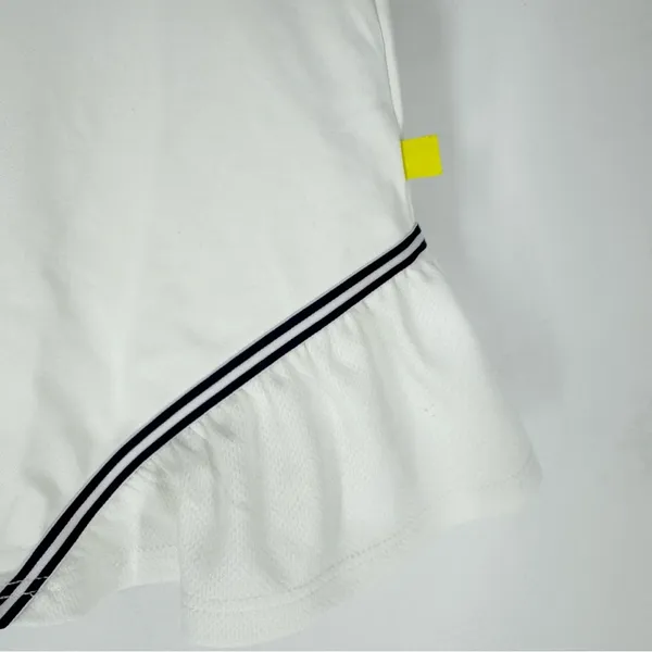 L’Oeuf Poché‎ Baseline Tennis Skort White with Navy Trim Size Small - Image 4