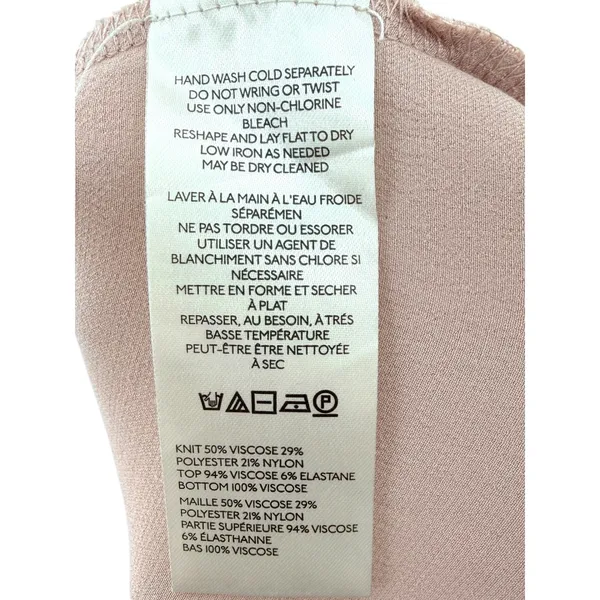 By Anthropologie The‎ Gemini Maxi Dress Sleeveless Tank Mauve Pink M OB1773405 - Image 7