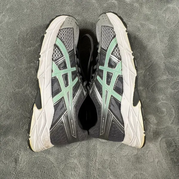 ASICS Gel Contend 4 Womens Running Shoes Sneakers Gray Mint Size 6 Cushion - Image 3