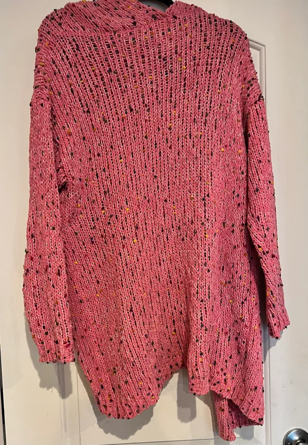 Pink And Rainbow Sweater - Image 2