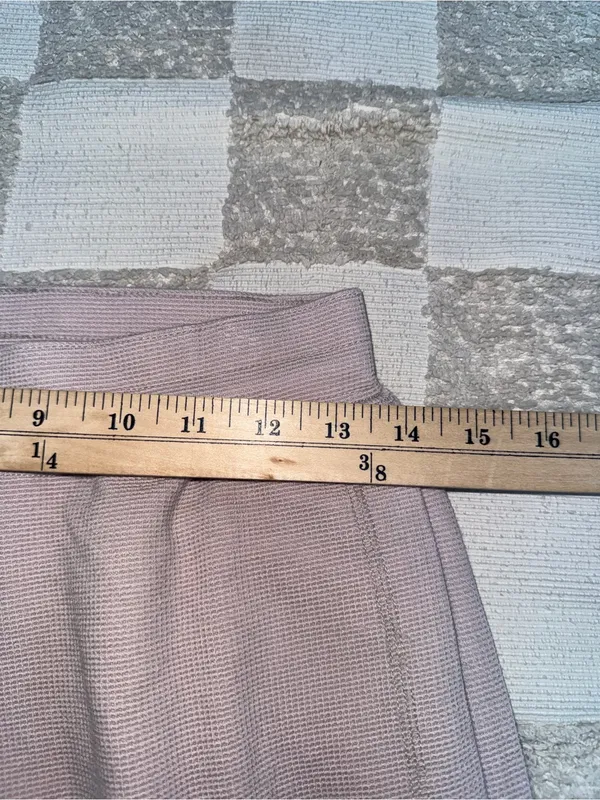 Alo Yoga Micro Waffle High-Waist Pleasant Wide Leg Pant - Image 3