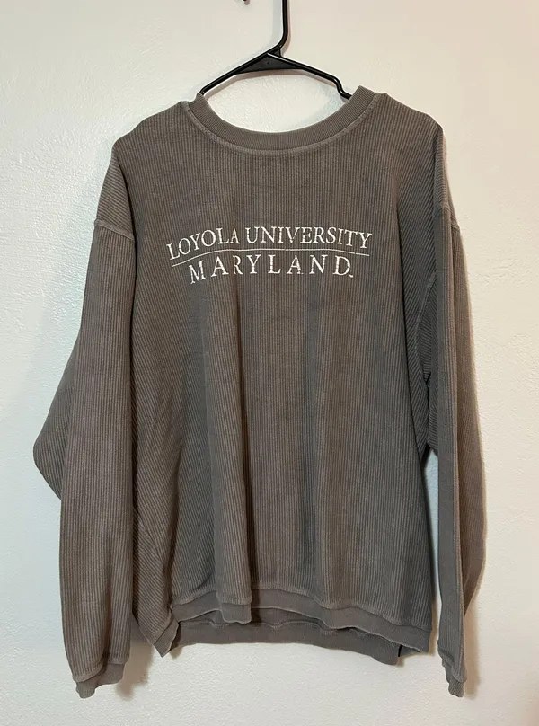 Chicka-d Loyola University of MD Crewneck || Size Large - Image 2