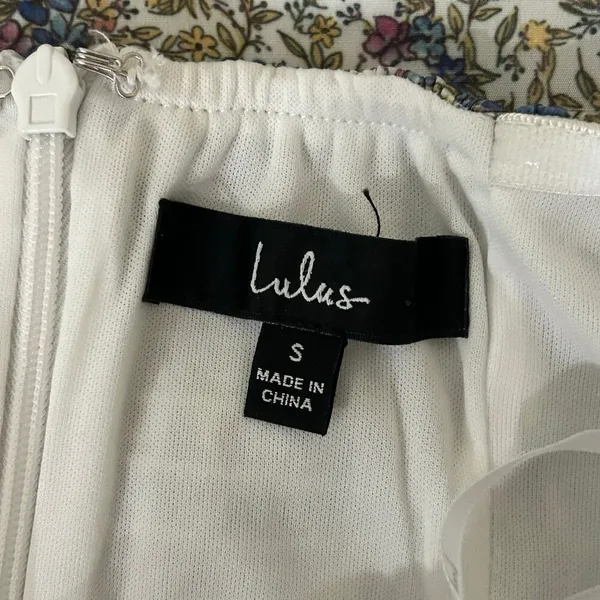 Lulus Party in the Garden Strapless Dress Sz S - Image 11
