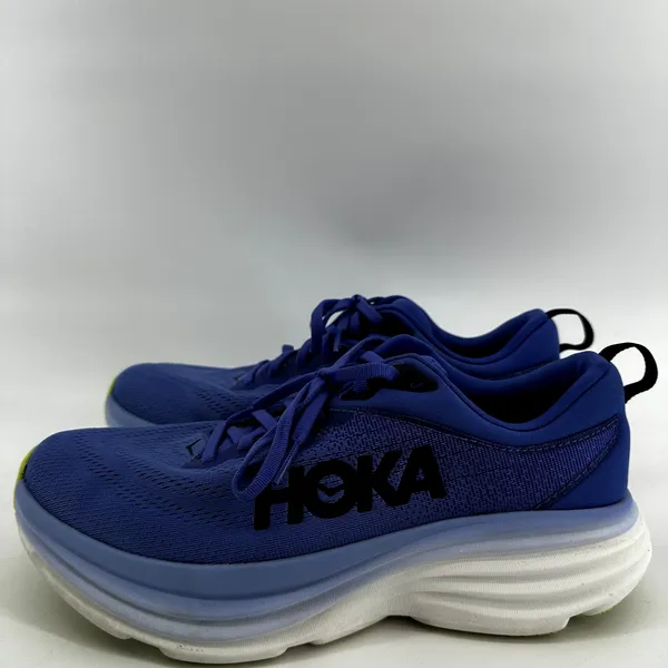 Hoka One One Bondi 8 Running Shoes Sneakers Stellar Blue Cosmos 9.5B - Image 4