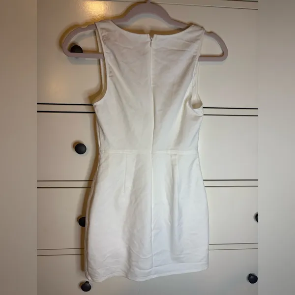 Superdown demi button up mini dress - Image 3