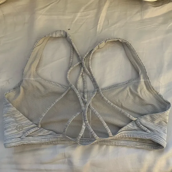 Lululemon Free To Be Zen Bra - Heathered Gray - Image 5