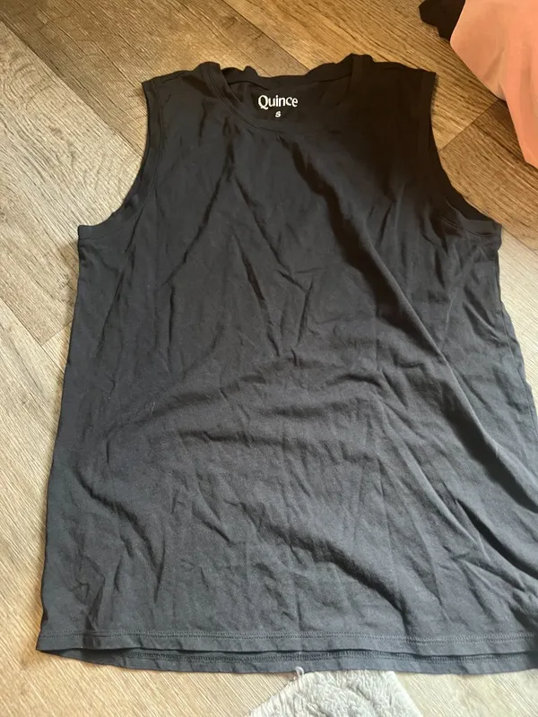 Quince Cotton Modal Muscle Tank size‎ small - Image 3