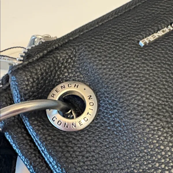 NWT French Connection Lara pebble double slim‎ pouches wristlet - Image 5