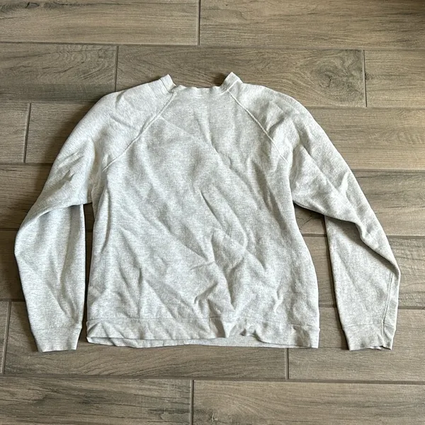 Tongue out smiley face pullover sweatshirt - Image 4