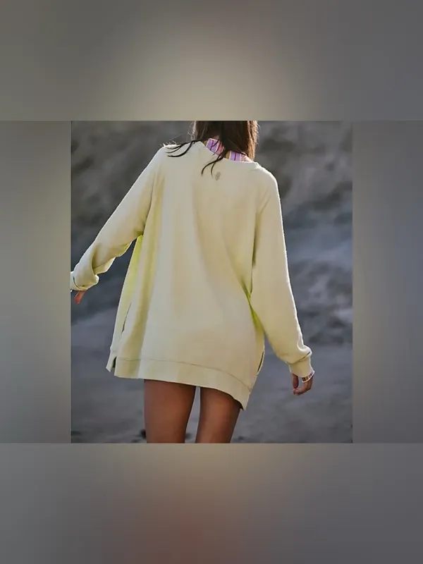 NWT Free People FP Movement Playbook Tunic - lemongrass light green - XS - Image 6