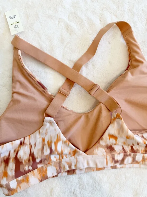 NWT OFFLINE by Aerie Shine Strappy Back Sports Bra - Size: Large - Image 5