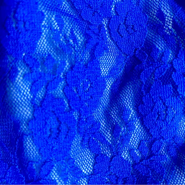 VS PINK bandeau blue lace Medium Coquette Whimsigoth Romantic‎ Fairy - Image 5