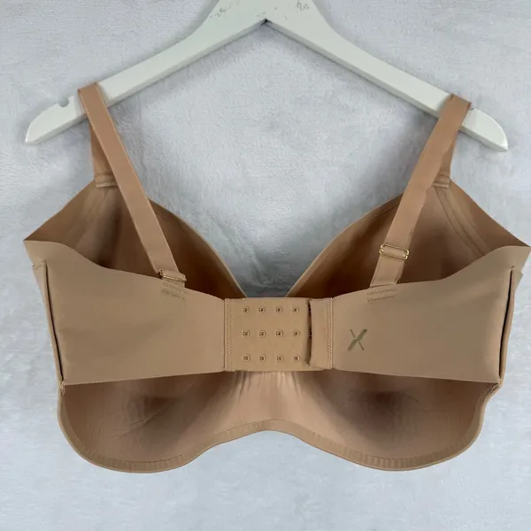 Knix WingWoman‎ Contour Bra Beige Nude Seamless Wireless Size 7++ Full Coverage - Image 5