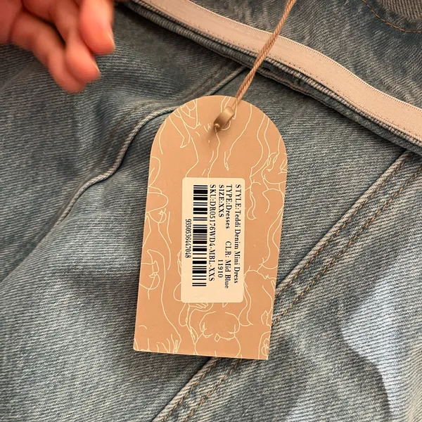 7 For All Mankind Denim Dress - Image 6