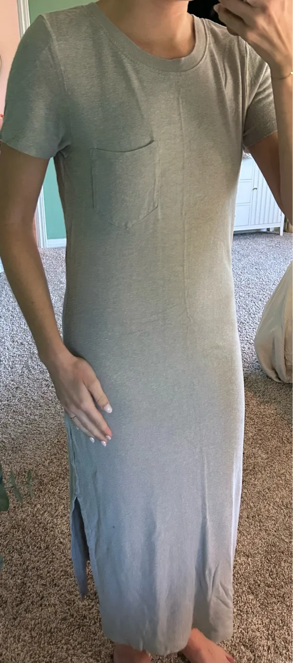 Outerknown Long Grey Dress - Image 2